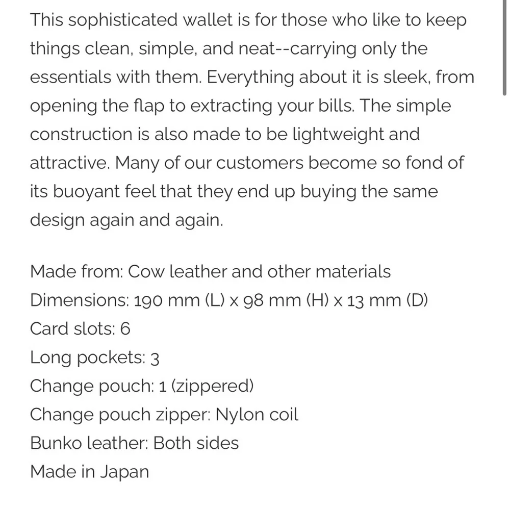 Facing Cranes Long Wallet by Bunkoya Oozeki NIB - Picture 7 of 7